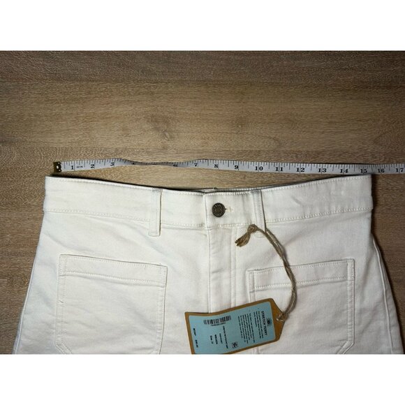 Faherty NWT Stretch Terry Short in Egret Size 27 - Picture 6 of 8